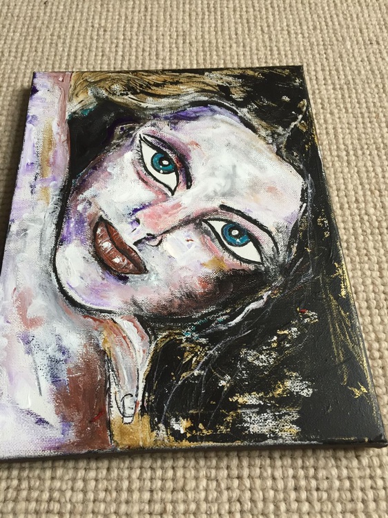Lovely Face Portrait Woman Face Beautiful Painti Artfinder