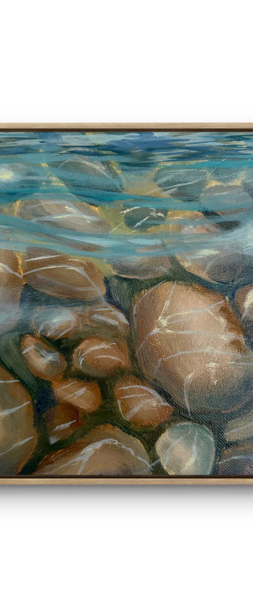 Sunlit Stones by Aisylu Burangulova