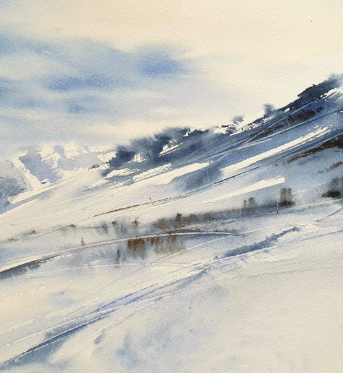 Snowy silence . 2nd edition. by Elena Genkin