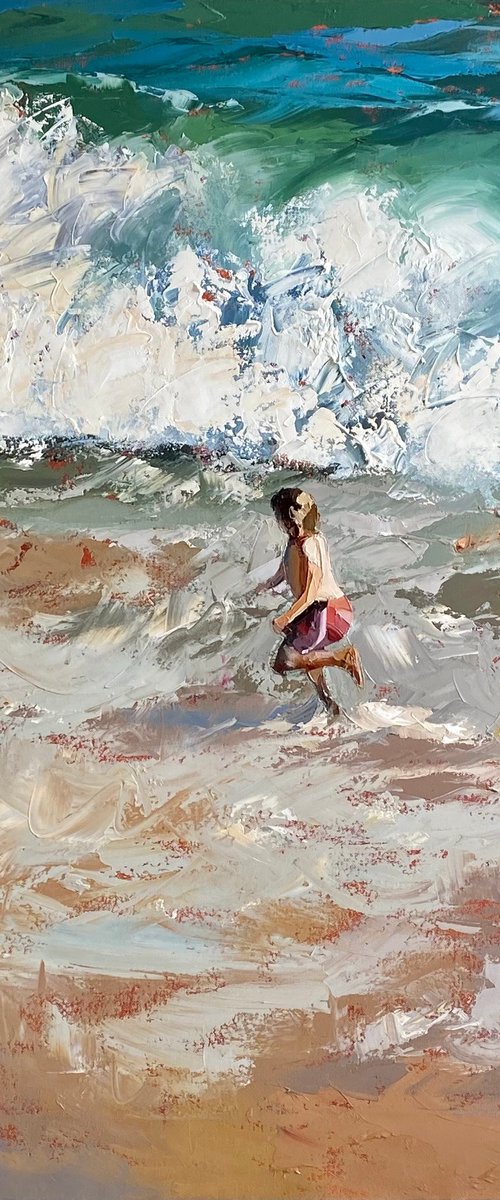 Waiting For The Big Wave II by Claire McCall