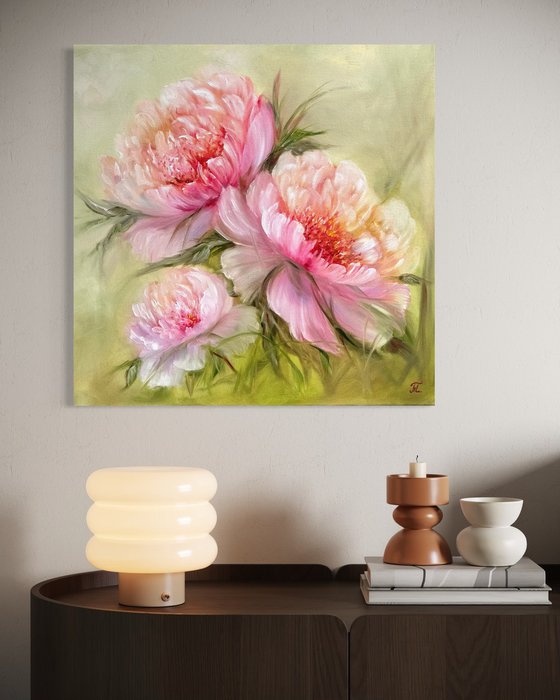 Magic peonies series - Petals of Tenderness