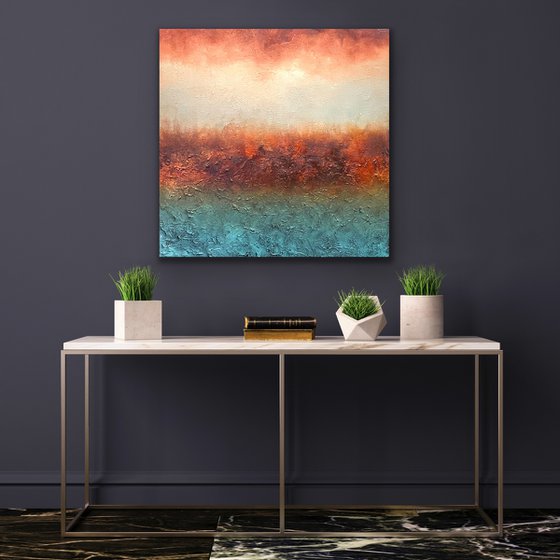 Tipsy - Abstract artwork - 70cm x70cm