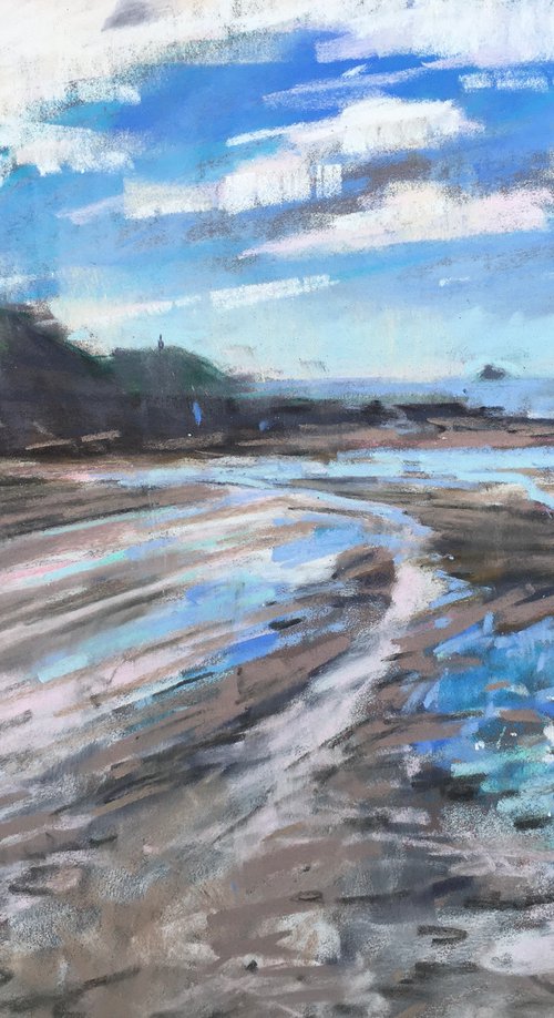 Polzeath Beach by Louise Gillard