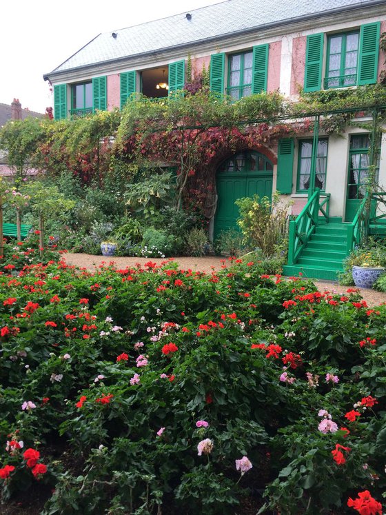 CLAUDE MONET´S WINDOW IN GIVERNY