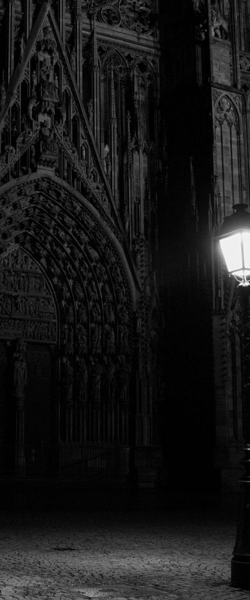 Strasbourg Cathedral [Framed; also available unframed] by Charles Brabin