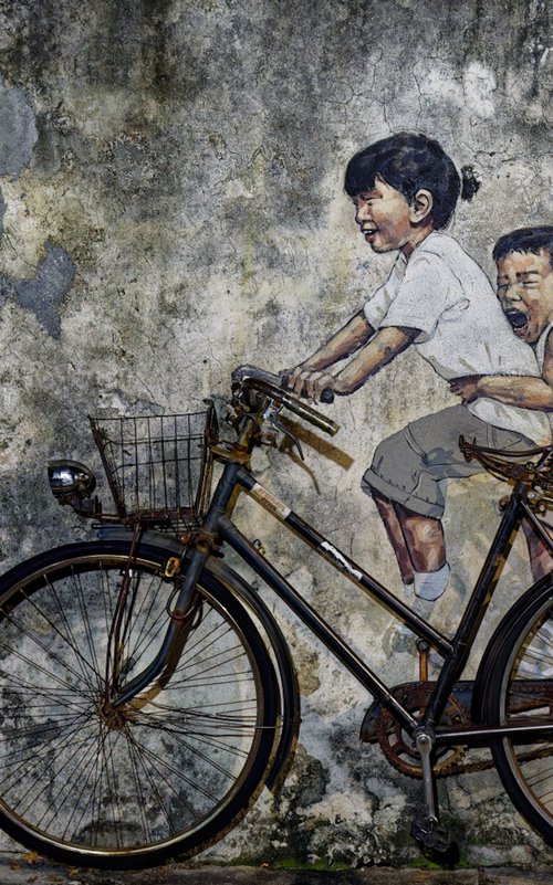 Kids on a Bicycle by Marc Ehrenbold