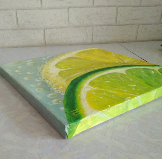 Lemon-lime cocktail