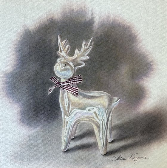 Porcelain deer