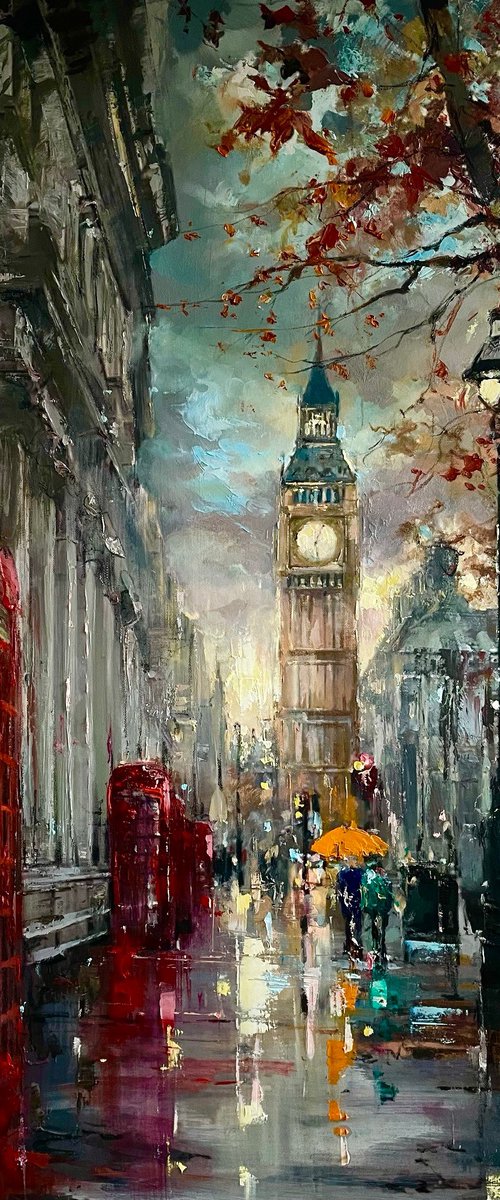 London Lights by Ewa Czarniecka