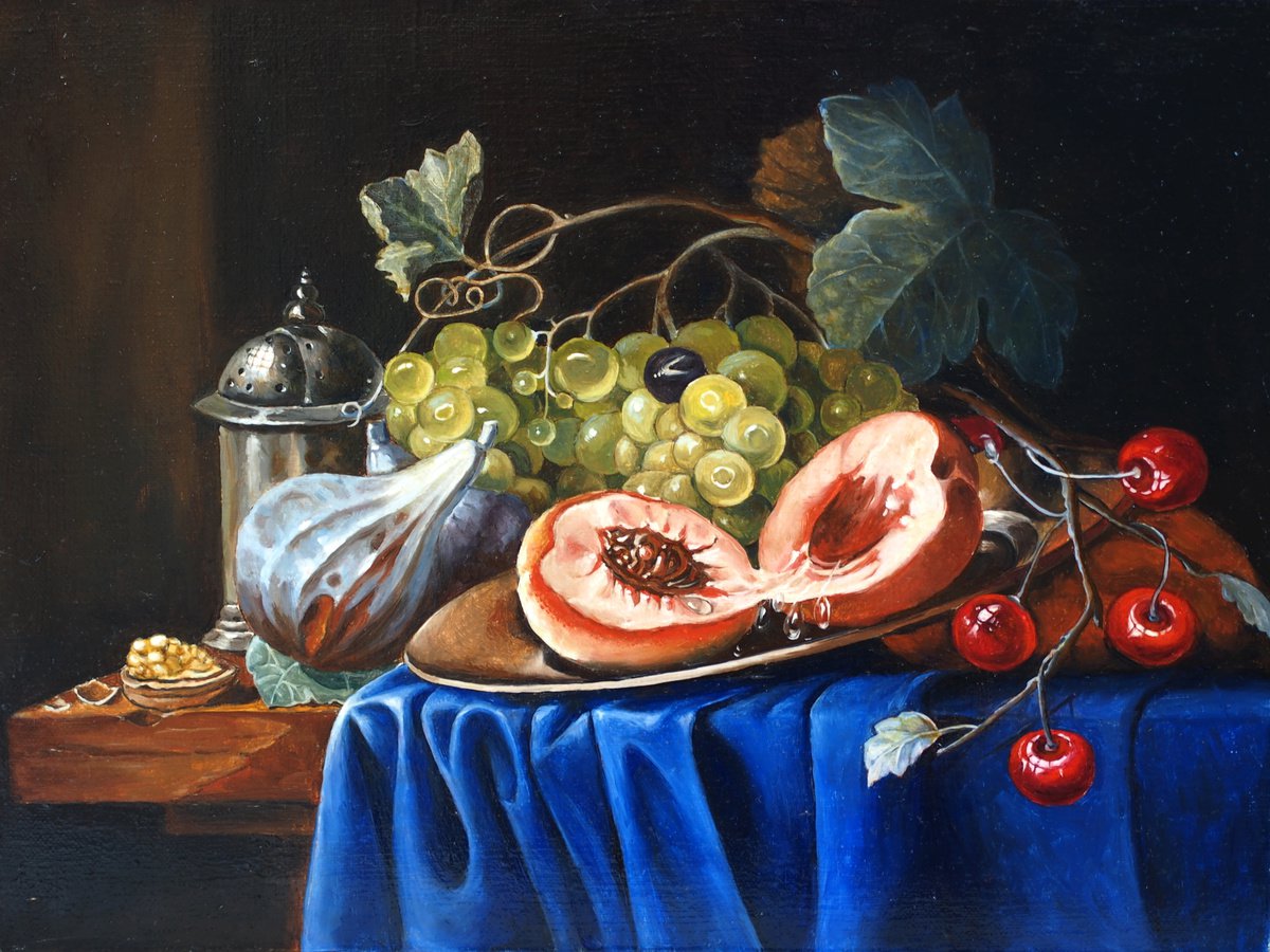 Still life with fruits by Alfia Koral