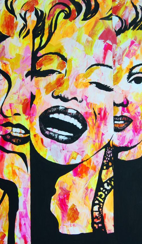 MARILYN LARGE MODERN WALL ART by Nicolas GOIA