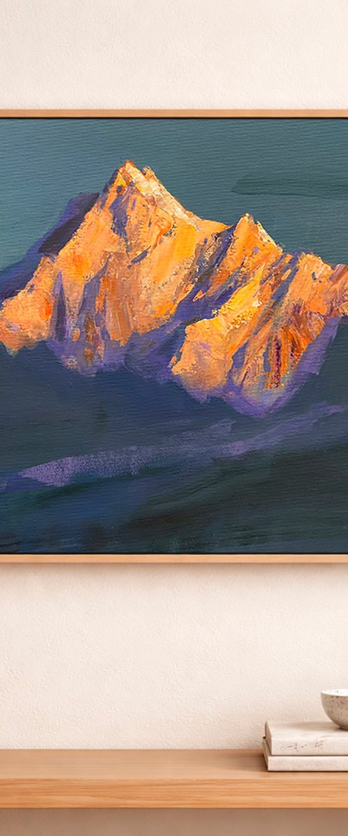 Sunlit Summit by Tetiana Shendryk