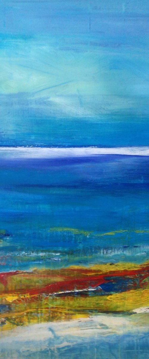Sea edge  by Linda Collins Lamb