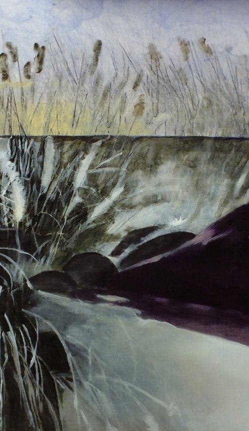 MICHAEL B. SKY, "Evolution 3", original, oil, painting, UNIQUE ITEM by Michael B. Sky