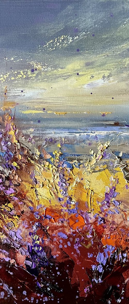 Lavender Lake by Ewa Czarniecka