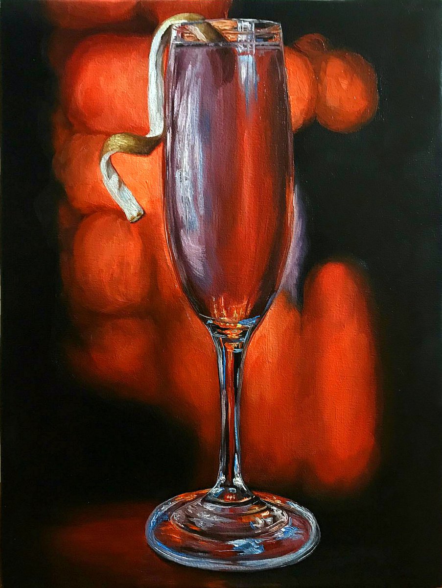 Red Coctail by Elena Adele Dmitrenko