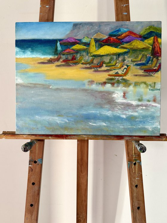 The sun and the sea