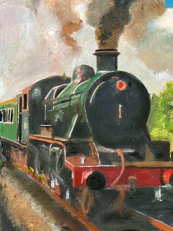 English Steam Train