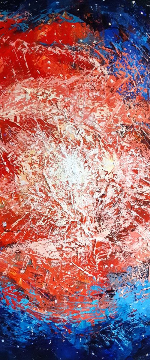 Star birth 80×80cm by Tigran Mamikonyan