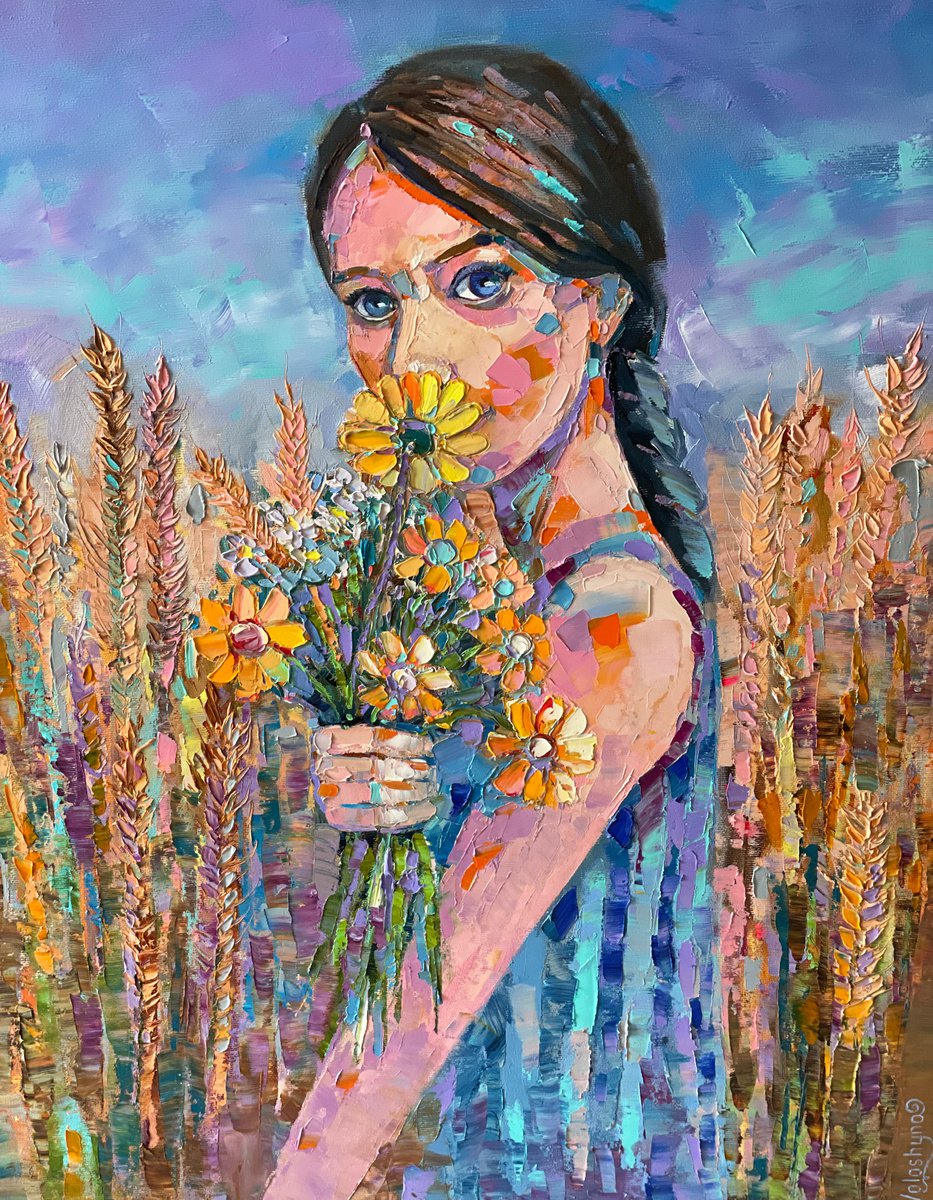 Ukrainian girl by Mary Voloshyna