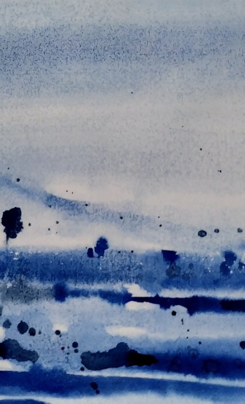 Blue harmony landscape by SANJAY PUNEKAR