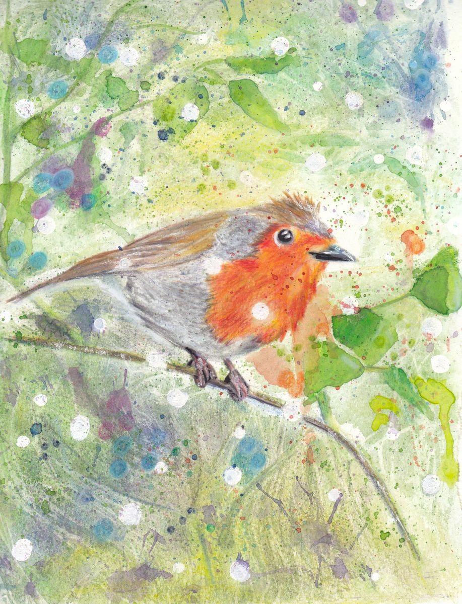 Little Red Robin by Suzy K