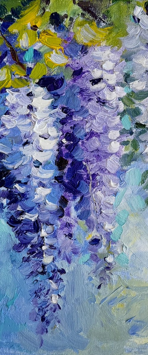 “Violet garden” by Irina Ponna