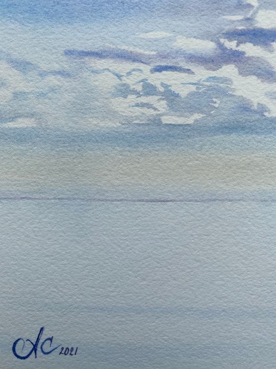 Sky, Sea, Clouds