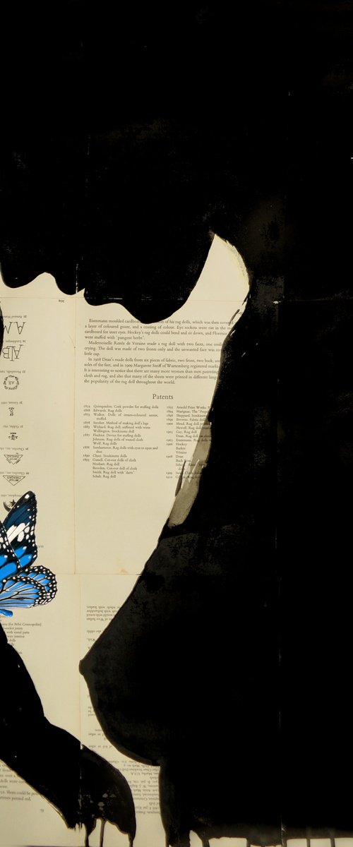 Butterfly Blue by Loui Jover