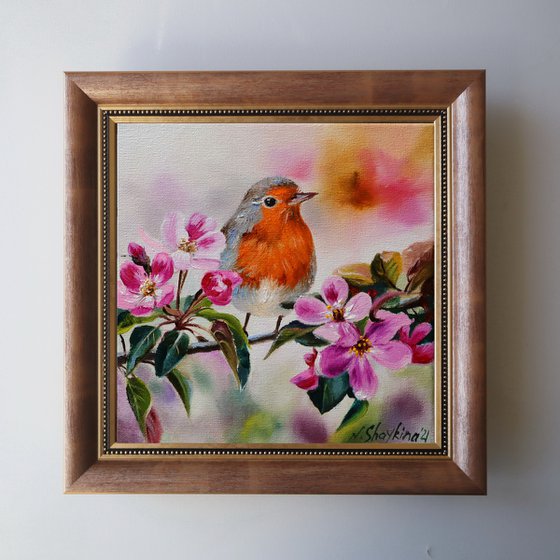 Robin Bird Painting