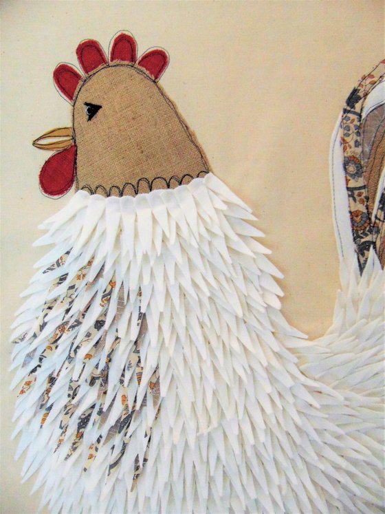 White Rooster