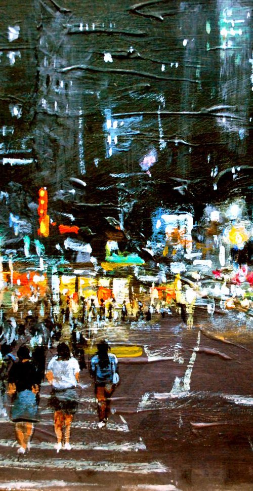 New York City Lights5 by Vishalandra Dakur
