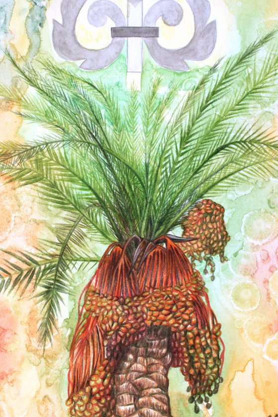 Sacred plants: Date palm.