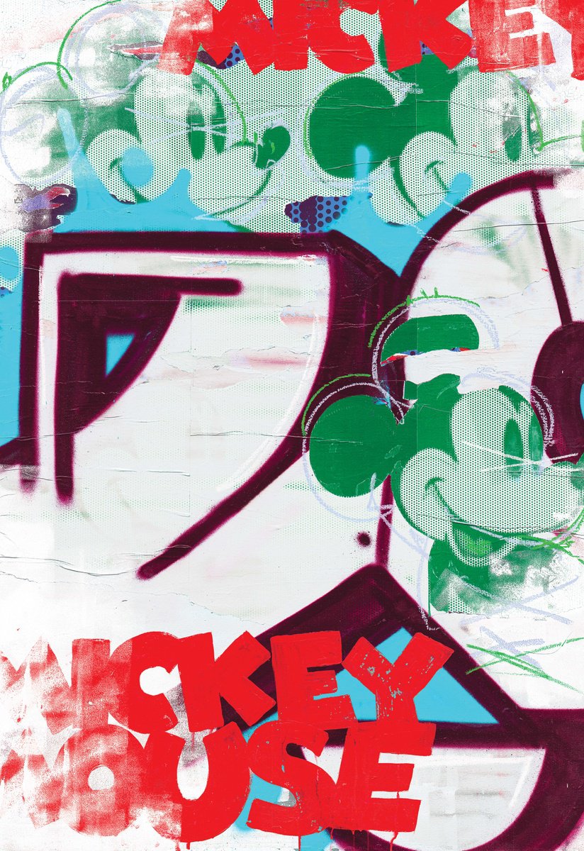 Tuff Mickey (Print) by Lons