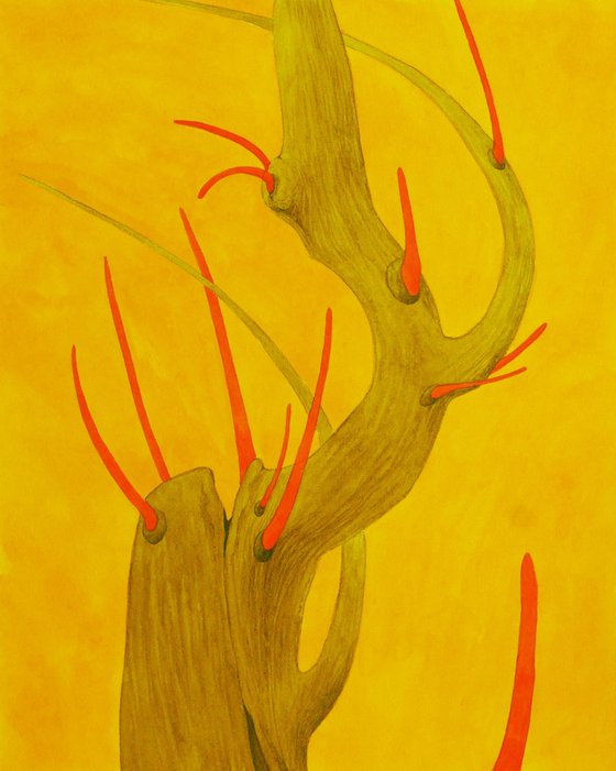 Diptych Trees portraits 3 and 4