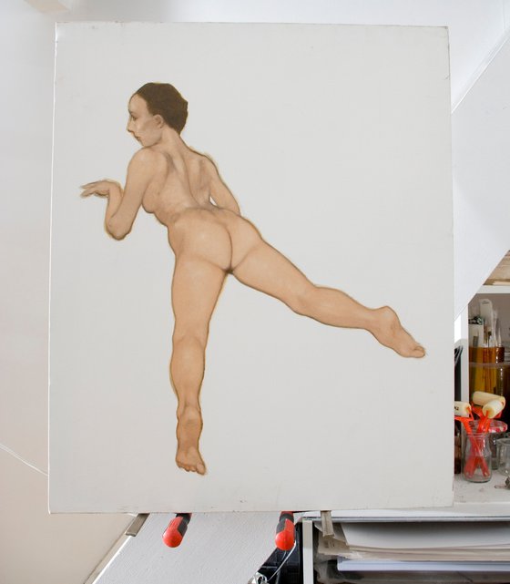 nude laying woman