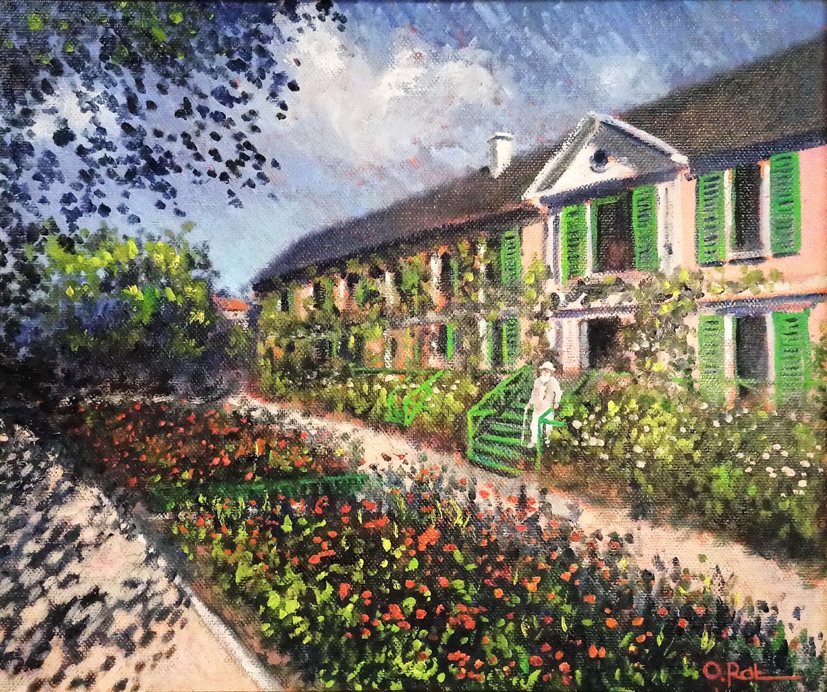 Visiting Monet by Oleh Rak