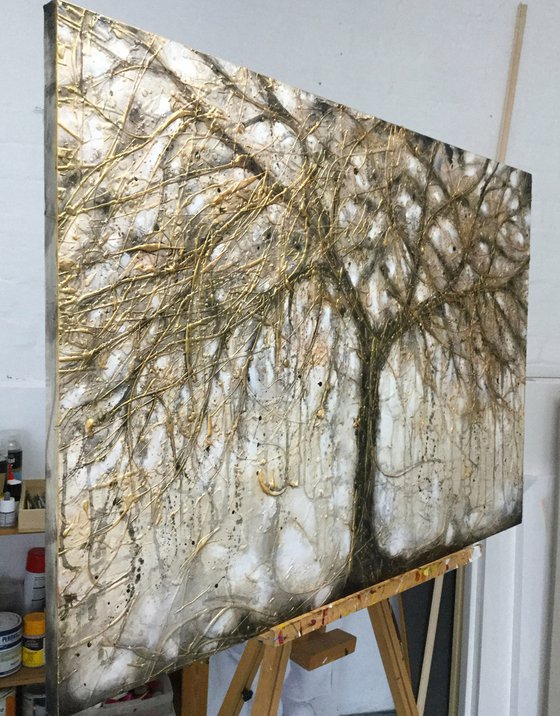 Antique Gold Tree