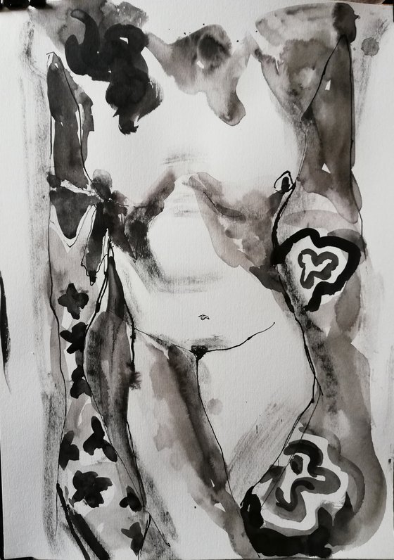 Abstract Nude