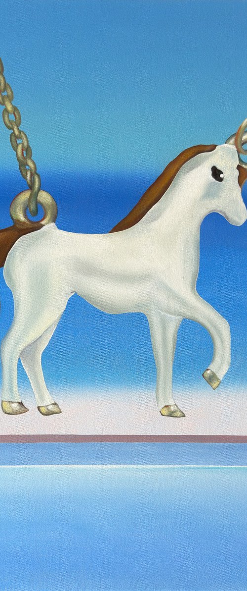 Cavallo bianco by Elena Kurochko