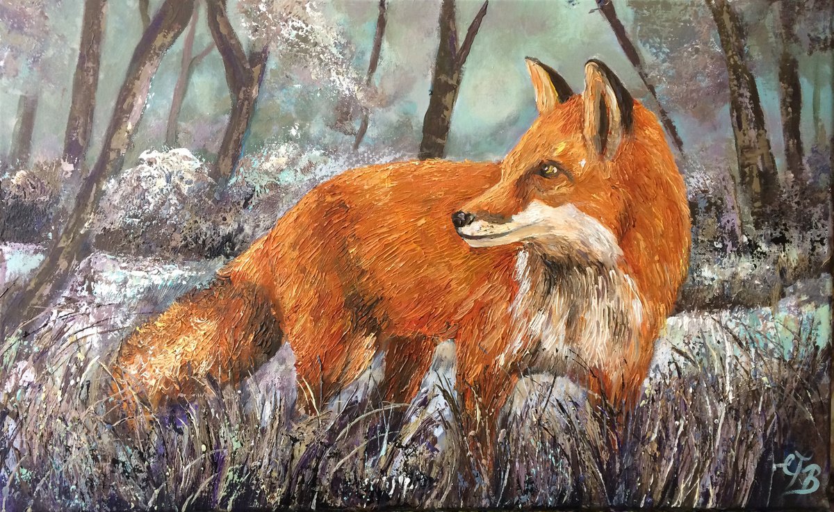 The Red Fox by Colette Baumback
