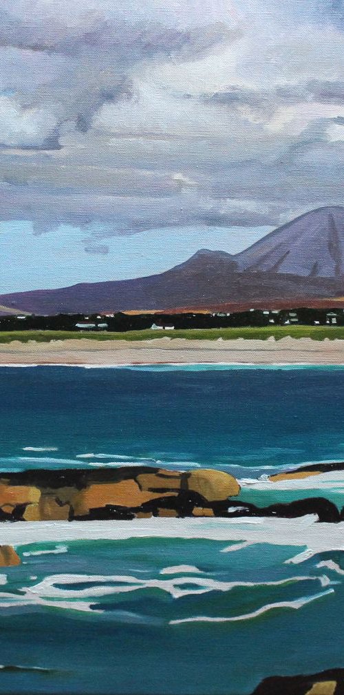 Mount Errigal from Ballymanus Beach by Emma Cownie