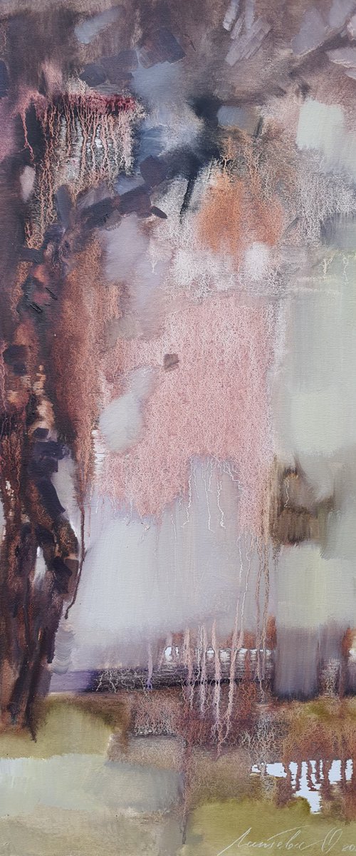 Landscape One spring day by Olha Laptieva