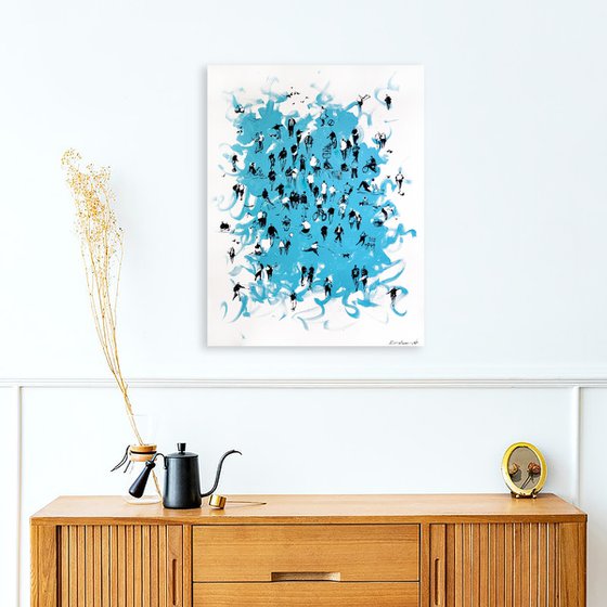 Everyone does their own thing Painting