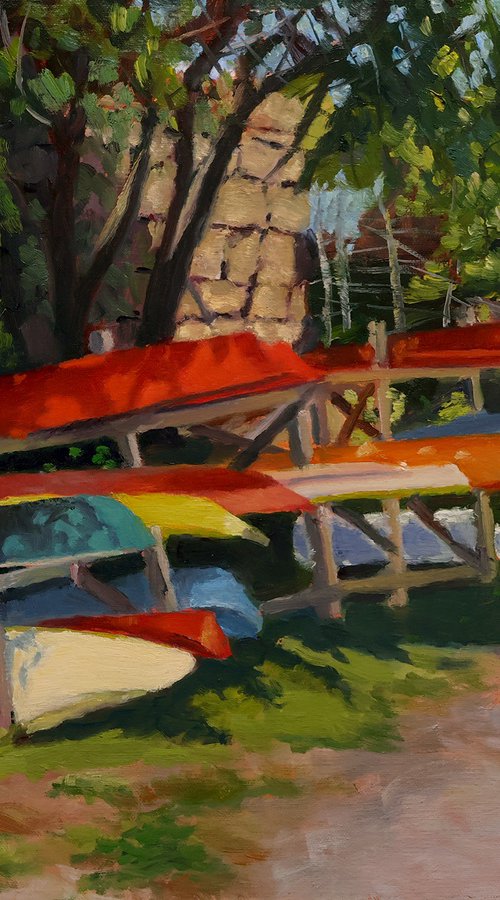 Kolorful Kayaks by Daniel Fishback