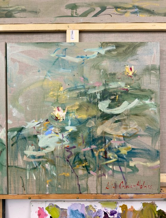 Nymphéas. Diptych.