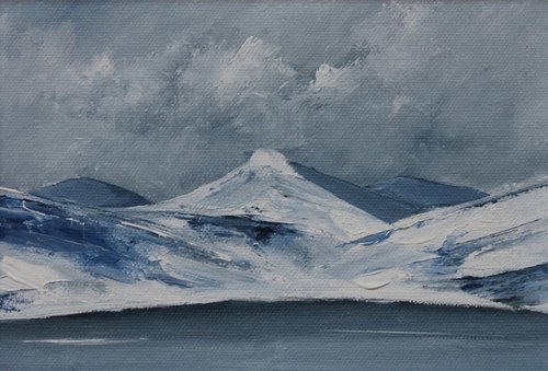 Winter at Spelga, Irish Landscape by John Halliday