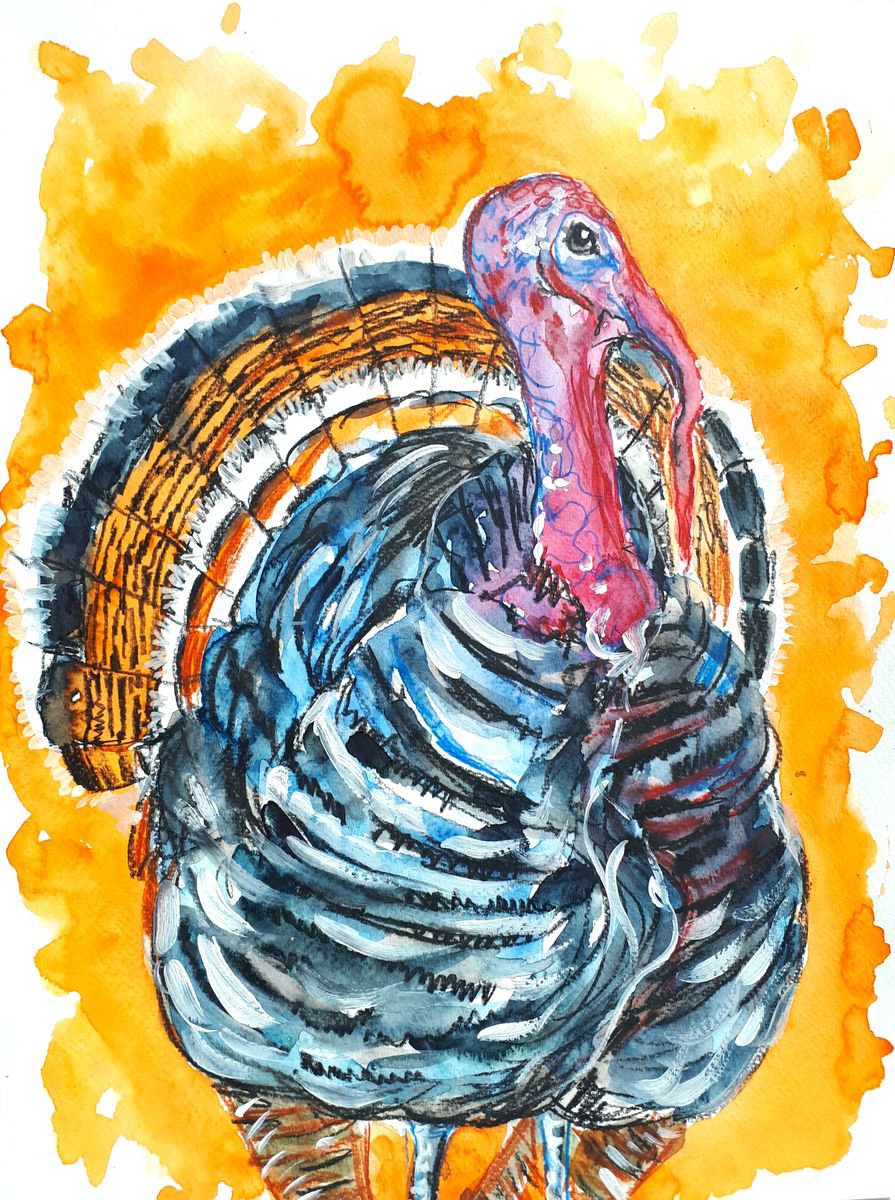 Turkey bird by Marily Valkijainen
