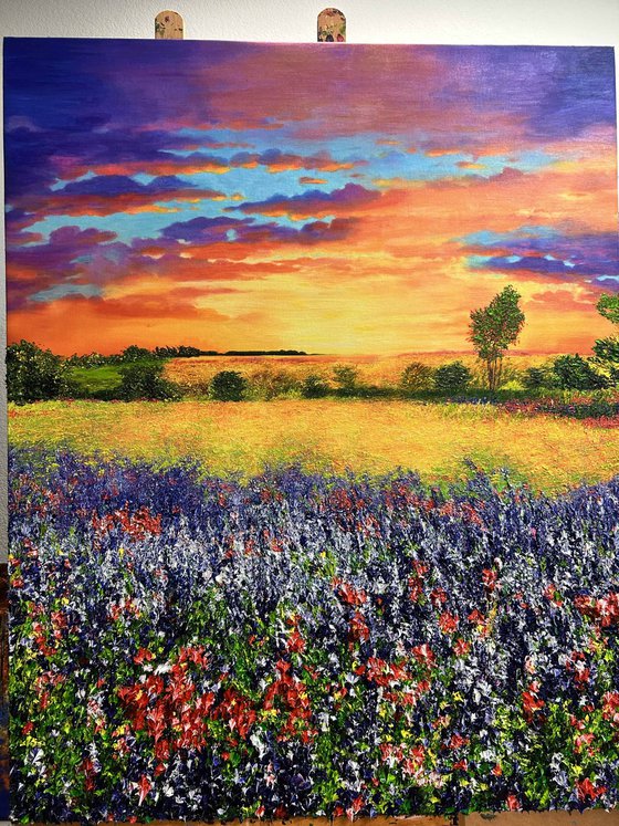Where Wildflowers Meet the Sky