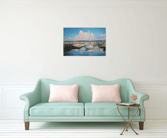 A Harbour Holds the Sky